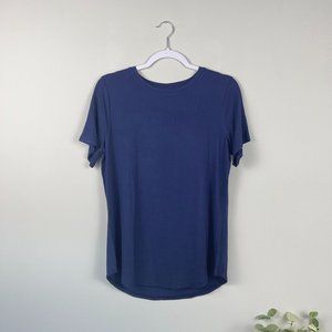 NEW Old Navy Luxe Short Sleeve Tee, Soft Blue Short Sleeve T-Shirt, Medium